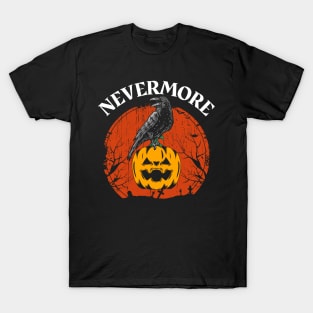 Nevermore Halloween Poe T-Shirt